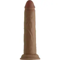 Shaft Model J 21,59 cm Liquid Silicone Dong Oak Brown