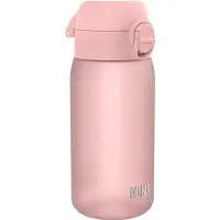 Ion8 Leckdosenflasche für Wasser für Kinder Rosenquarz 350 ml