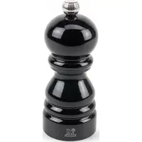 Peugeot Pfeffermühle PARIS 12cm Buchenholz Schwarz Lackiert Stahlmahlwerk