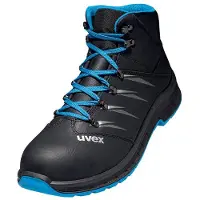 Uvex 2 trend Sicherheitsschuh Stiefel S2 blau-schwarz blau/schwarz 35