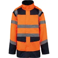 WK. Designed To Work Recycelter Sicherheitsparka 4 in 1