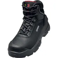 Uvex 3 quatro Sicherheitsschuh S3 Stiefel schwarz 36