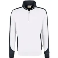 Hakro Zip-Sweatshirt Contrast MIKRALINAR