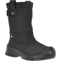 Sixton Sicherheits-Winterstiefel MONTANA S3 EN ISO 20345:2011 S3 WR CI SRC schwarz Größe 48