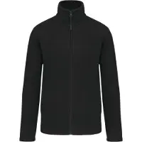 Kariban Jacket Micropolar Zippée Blau XS Mann