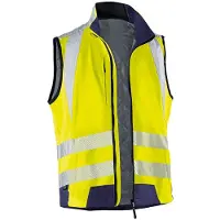 Kuebler KÜBLER REFLECTIQ Weste PSA 2 warngelb/dunkelblau 4XL - 7207 8340-3448-4XL - warngelb/dunkelblau