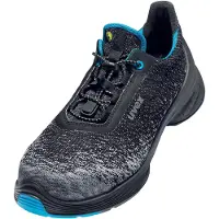Uvex 1 G2 Sicherheitsschuh S1P Halbschuh schwarz/blau 52 - 6834252 - schwarz/blau