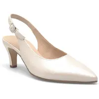 Gabor 81.590 Damenschuhe - Sling Pumps weiß