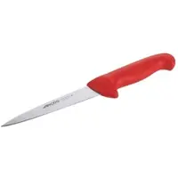 Contacto Filetiermesser 15 cm, rot HACCP