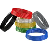 RIEGLER Polyethylenschlauch, Schlauch-ø 12x1,5 mm, blau, Rolle 25 m 25 Stk