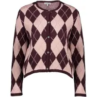 More & more Strickjacke in altrosa aubergine - 0001 | Gr.: 44