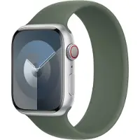 Apple Silikon Solo Loop für Watch | 44/45/46/49 mm - Größe 11 - Cypress
