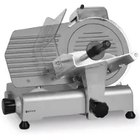 Hendi Kitchen Line 250 Fleisch- und Käseschneider mit Teflonbeschichtung 150 W - 210222