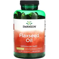 Swanson Health Swanson Leinsamenöl 1000 mg 200 Pc