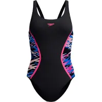 Speedo Hyperboom Splice Muscleback Badeanzug Damen 40