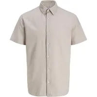 Jack & Jones 12294285 Linen Plus Size Kurzarmhemd