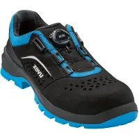 Uvex 2 xenova BOA Sicherheitsschuh S1P Halbschuh gelocht schwarz/blau 48
