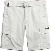 Superdry für Herren. M7110434A Cargo-Shorts Schweres Grau (28), Beige, Lässig, Baumwolle