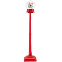 Costway 153 cm beleuchtete Weihnachtslaterne, Weihnachtsdekoration mit Musik und 15 farbigen LED-Lichtern