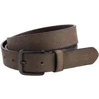 Camel active Gürtel aus reinem Leder in Dunkelbraun | Gr.: S