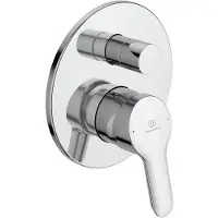 Ideal standard Alpha - Wannenarmatur - Unterputz, mit Einbaukörper, chrom A7185AA
