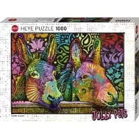Heye Puzzle Donkey Love, 1000 Teile, 1000 Stück(e), Kunst