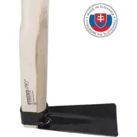Proregal Hacke, Fe, Hacken, 7 cm Breit, mit 120 cm Handvoll