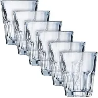 Arcoroc Glas Granity Rocks 16 cl Ø7.3x7.3 cm Hærdet,6 stk/pk