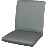Schwienhorst Auflage Ocean Black , grau , Maße (cm): B: 50 H: 9