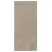 Mank Serviette in Beige Grey aus Tissue 3-lagig, 33 x 33 cm, 1/8 Falz, 100 Stück