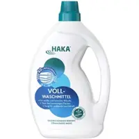 HAKA Waschmittel Vollwaschmittel ohne Aluminium, flüssig, Konzentrat, 2 Liter, Waschladungen 40
