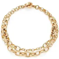 Leonardo Jewels Armband Gold Suzanne Clip & Mix, Armschmuck, Schmuck, Edelstahl, 025595