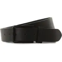 Pierre Cardin Ledergürtel in schwarz - 0001 | Gr.: 85 cm