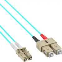 EFB Elektronik Roline 21.16.7923 5 m Glasfaser Netzwerkkabel - Zweiter Anschluss: 2 x LC Network - Male - Grün