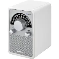 Sangean WR-15 BT UKW/MW/AUX-In/Bluetooth Radio Farbe: Weiß