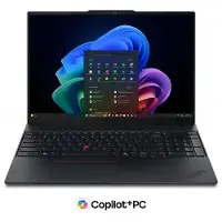 Lenovo ThinkPad E16 Gen 3 Intel Core Ultra 7 256V Prozessor LPE-Kerne bis zu 3,70 GHz P-Kerne bis zu 4,80 GHz , 16 GB MOP, Windows 11 Home 64, 256 GB SSD M.2 2242 PCIe 4.0 TLC Opal