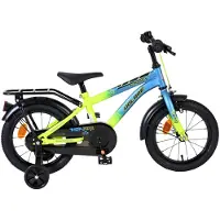 Volare Thombike Kinderfahrrad - Jungen - 14 Zoll - Blau/Gelb