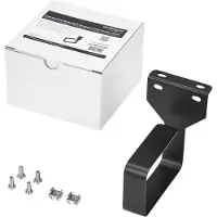 StarTech.com .com Mehrwege Rack Kabelführung/ Kabelmanagement Ring - 6x10cm, Kabelring, Stahl, Schwarz, 173 g
