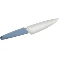 Woll Kochmesser "Cutting Edge", blau, Klingenlänge 20cm, Edelstahl, Kunststoff, Kochmesser, Kochmesser, aus deutschem Edelstahl gemäß DIN 1.4116