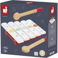 Janod J07603, Spielzeug-Musikinstrument, Xylophon, 1 Jahr(e), Mehrfarbig