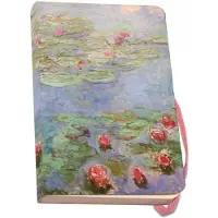 Bekking & Blitz Notizbuch A6, weicher Einband: Seerosen, Claude Monet