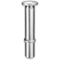 Grömo Dunstrohr mit Dunsthut, Zink, verschiedene Größen (Ausführung: Ø 100mm)