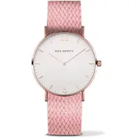 Paul Hewitt phsarstw27m Quarz Uhr 39mm Rosa Textilarmband Wasserdicht 30m