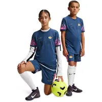Nike Kylian Mbappé Academy 25 Dri-FIT Shorts Kinder 461 - mystic navy/mystic navy/pinksicle/black S (128-137 cm)