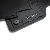 Volkswagen Allwetterfußmatten hinten Titanschwarz für Golf Variant 5H906151282V