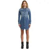 G-Star Pitched Langärmliges Kurzes Kleid