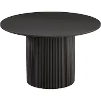 Vicco Esstisch Calero Schwarz 120 x 60 cm ausziehbar, Model 58424