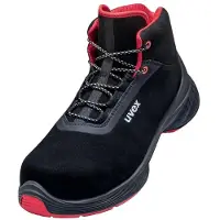 Uvex 1 G2 Stiefel S2 schwarz, rot Weite 11 Gr. 52