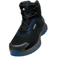 Uvex 1 x-craft Sicherheitsschuh Stiefel S2, schwarz/blau schwarz/blau 52