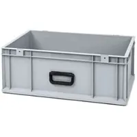Proregal Eurobox NextGen Portable Uno | HxBxT 22x40x60cm | 44 Liter | Eurobehälter, Transportbox, Transportbehälter, Stapelbehälter